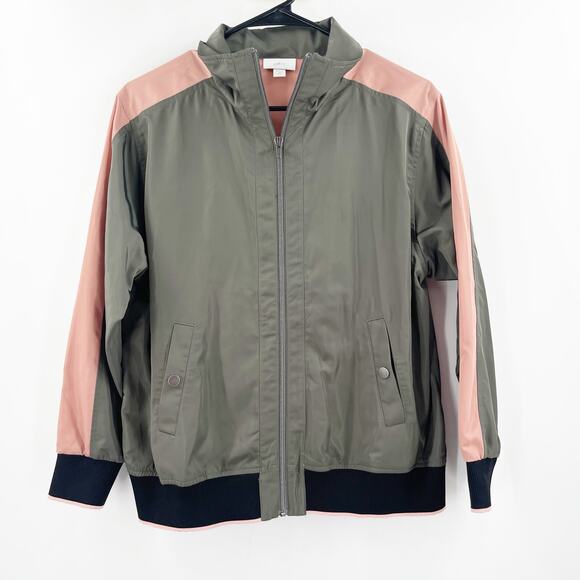 J.JILL FIT Jacket Petite Extra Small Lightweight Zipper Activewear Rain Athletic - Picture 1 of 15